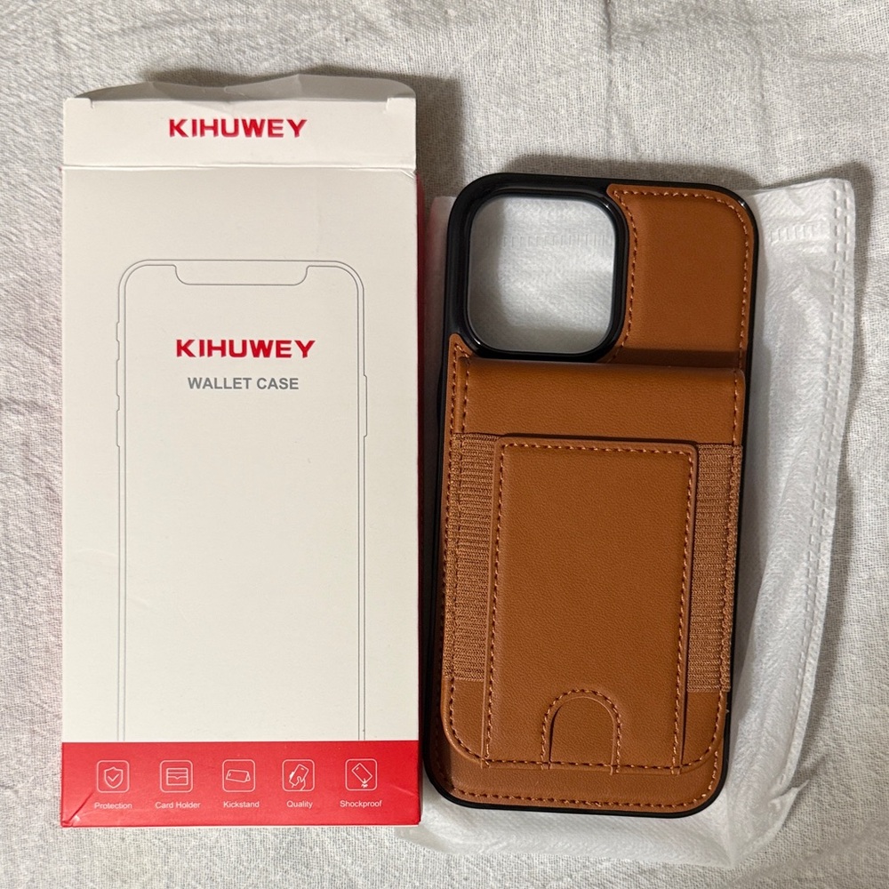 Brown Wallet Case iPhone 16 ProMax New in Box